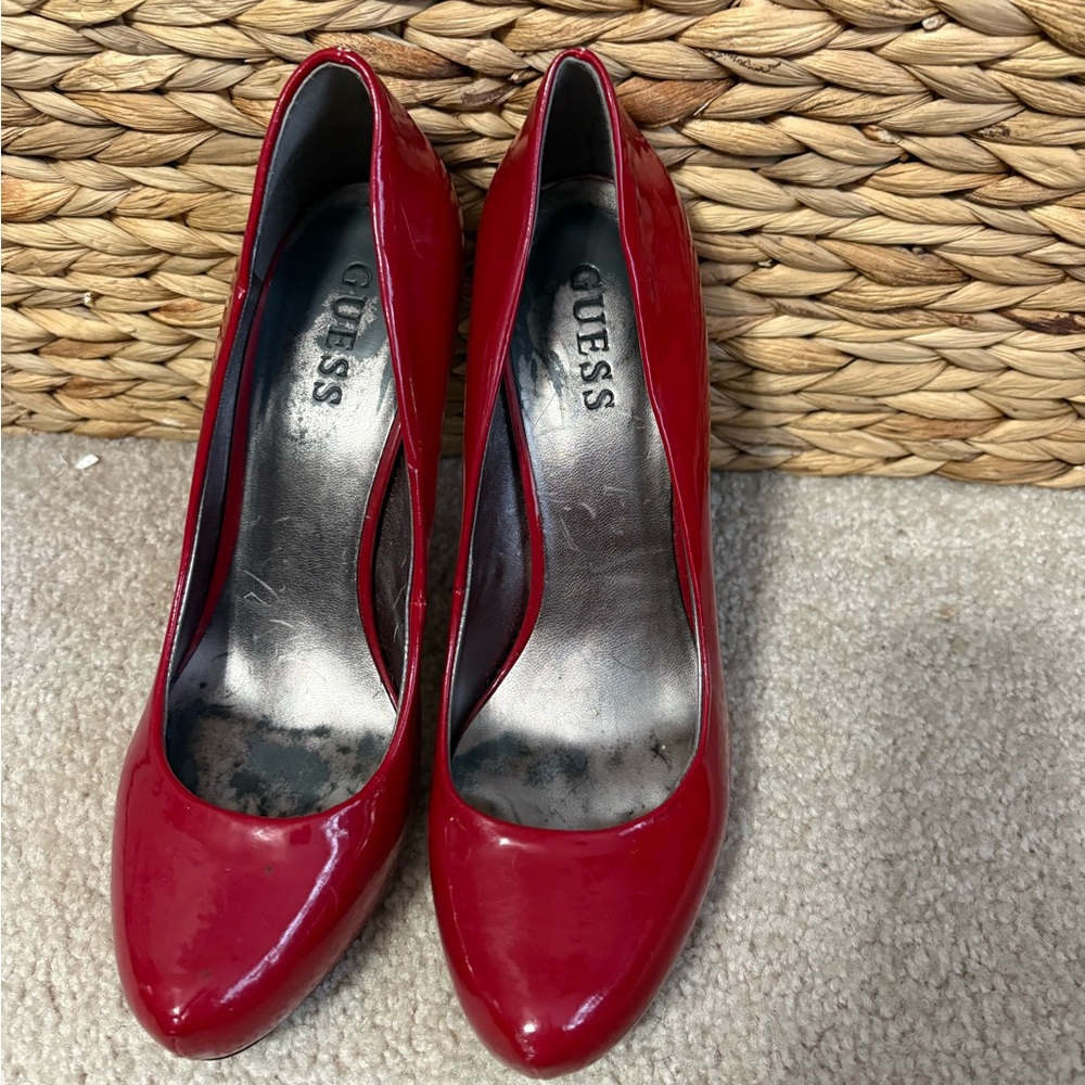 Guess Bold Red Women's Heels
